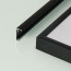 Vintlux Wissellijst Lundby Ultra Thin - Aluminium Zwart A1 - schuin
