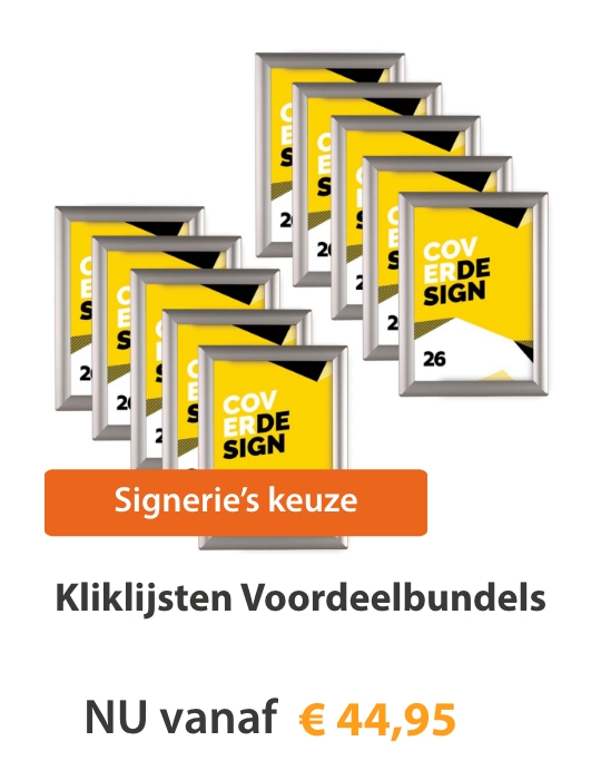 Bekijk Kliklijsten voordeelbundels bij Signerie