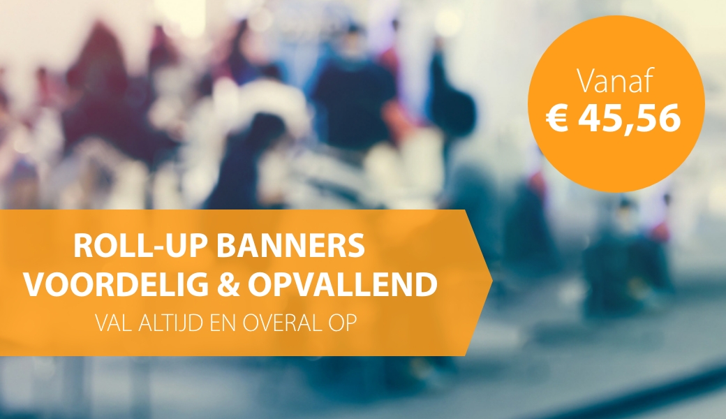 Ruime keus in Roll-up Banners